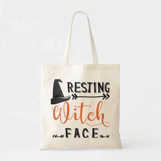 heksengezicht rust tote bag (Voorkant)