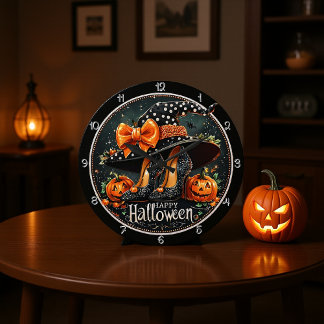 Heksenhakken en vrolijke Halloween Grote Klok