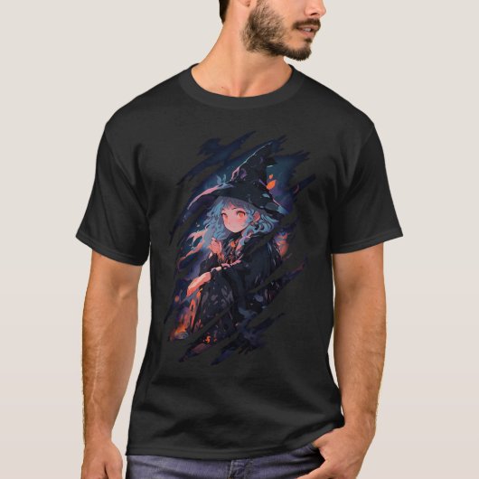 heksenhalloween t-shirt (Voorkant)