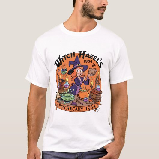Heksenhazes Apotheek 1954 apotheek T-shirt (Voorkant)