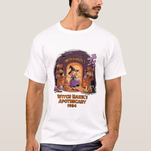 Heksenhazes Apotheek 1954 T-shirt (Voorkant)
