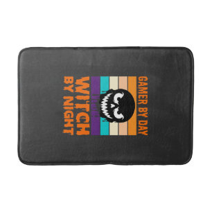 Heksenheks Halloween Retro Schedel Badmat
