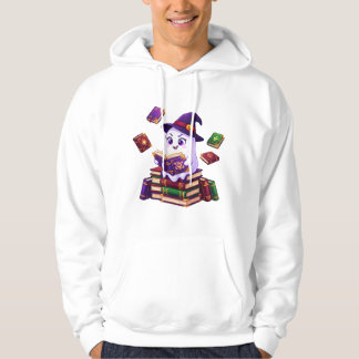 Heksenheks Leest Toverboeken Halloween Hoodie
