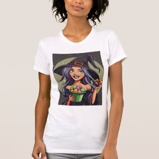 Heksenheks – Zoete en Griezeldag Halloween Magie T-shirt