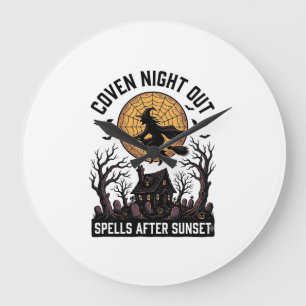 Heksenhemd met spookhuis-thema Halloween  Grote Klok