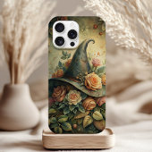Heksenhoed met roos – Zachte heksachtige telefoonh iPhone 15 Case
