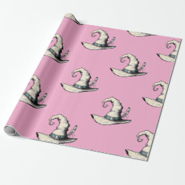 Heksenhoed Roze Cadeaupapier