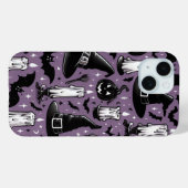 Heksenhoeden & Vleermuizen Case-Mate iPhone Case (Achterkant (horizontaal))