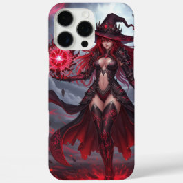 Heksenhoesje met vervloekte vlam voor iPhone 16 Pr Pro Max Hoesje