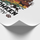 HeksenhondenpompoenKasteel_1 Cadeaupapier (Hoek)