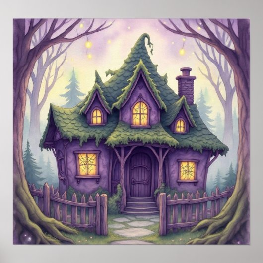 heksenhuis poster (Voorkant)