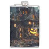 heksenkasteel heupfles (Voorkant)