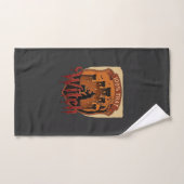 Heksenkasteel Ketel Uil Vleermuizen_1 Handdoek (Handdoek)