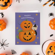 Heksenkat Jack O Lantern Snij Kinderen Halloween