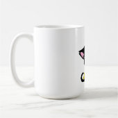 Heksenkat Magisch Ontwerp Koffiemok (Links)