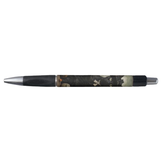 Heksenkat met pompoenen pen (Voorkant)