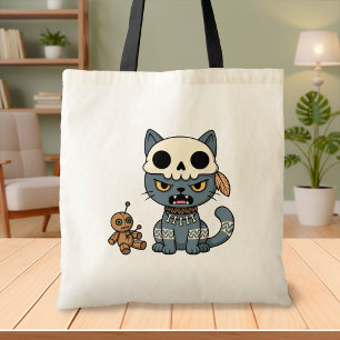 Heksenkat Voodoo-pop Tote Bag