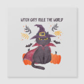 Heksenkatten regeren de wereld - Zwarte kat (Voorkant)