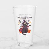 Heksenkatten regeren over de wereld glas (Voorkant)