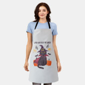 Heksenkatten regeren over de wereld schort (Gedragen)