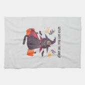 Heksenkatten regeren over de wereld theedoek (Horizontaal)