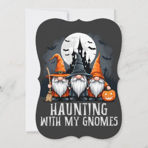 Heksenkern Halloween Kabouter Trio Geheime Kasteel Feestdagenkaart