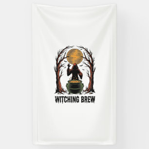 Heksenketel Halloween Vintage Gravure Shirt_1 Spandoek