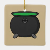Heksenketel Keramisch Ornament (Achterkant)