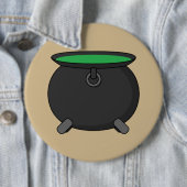 Heksenketel Ronde Button 6,0 Cm (In situ)