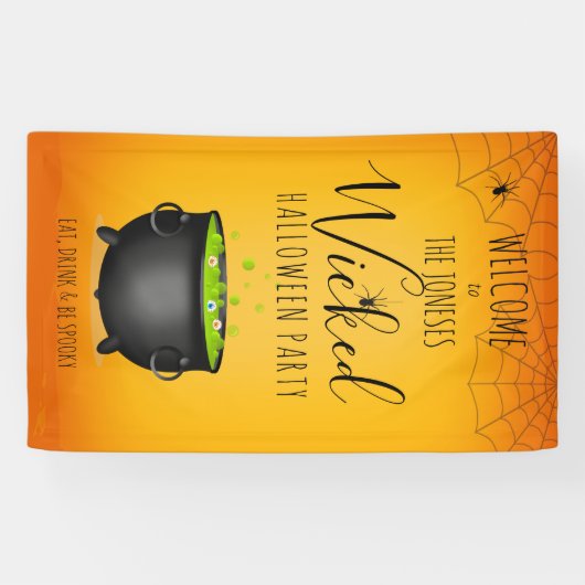 heksenketel spandoek (Horizontaal)