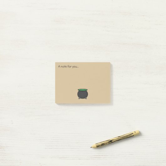 heksenketel | Tekst toevoegen Post-it® Notes (Op bureau)