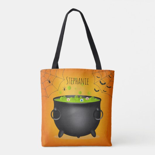 heksenketel tote bag (Achterkant)