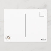 Heksenkind Halloween Briefkaart (Achterkant)