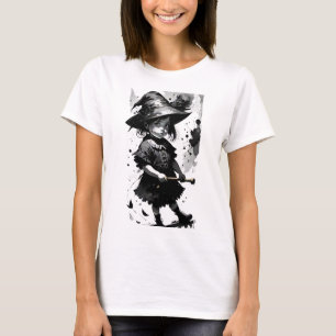 Heksenkind Zwarte Inkt Spat T-shirt