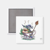 Heksenkoffiepauze 1 magneet (Voorkant / Achterkant)