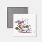 Heksenkoffiepauze 2 magneet (Voorkant / Achterkant)