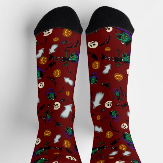 Heksenkousen voor Halloween Sokken (Top)