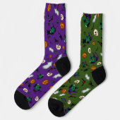 Heksenkousen voor Halloween Sokken (Links)