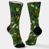 Heksenkousen voor Halloween Sokken (Gebogen)