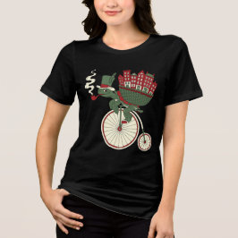 Heksenkraai fiets Tri-Blend shirt