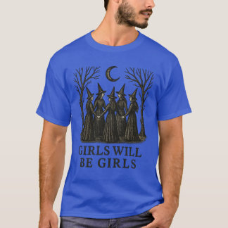 Heksenkring Feministisch T-shirt – Meisjes blijven