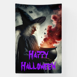 Heksenkruid en toverdrank spandoek