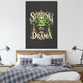 Heksenkruik Canvas Afdruk (Insitu (Slaapkamer))