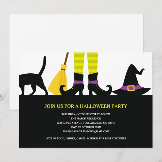 Heksenleven Kaart (Voorkant / Achterkant)