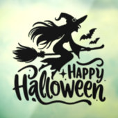Heksenmaan Happy Halloween Raamsticker (Vel 3)