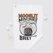 Heksenmaanmaan Mischief Golfhanddoek (Insitu)