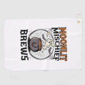 Heksenmaanmaan Mischief Golfhanddoek (Horizontaal)