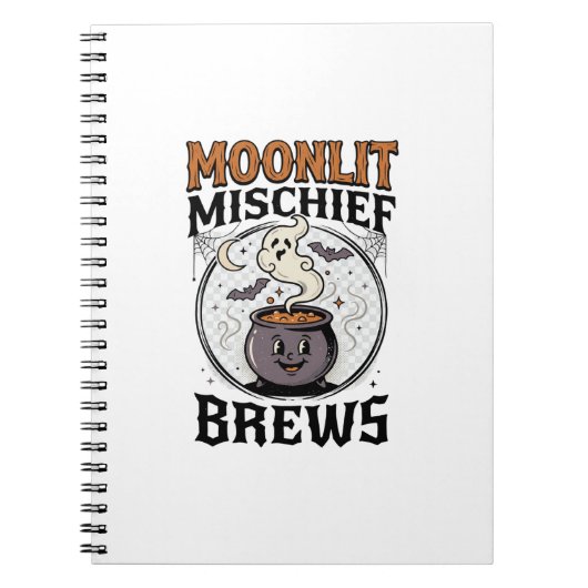 Heksenmaanmaan Mischief Notitieboek (Voorkant)