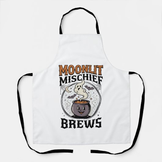 Heksenmaanmaan Mischief Schort (Voorkant)