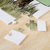 Heksenmeester van Oz, Tinman leest bord Legpuzzel (Zijkant)